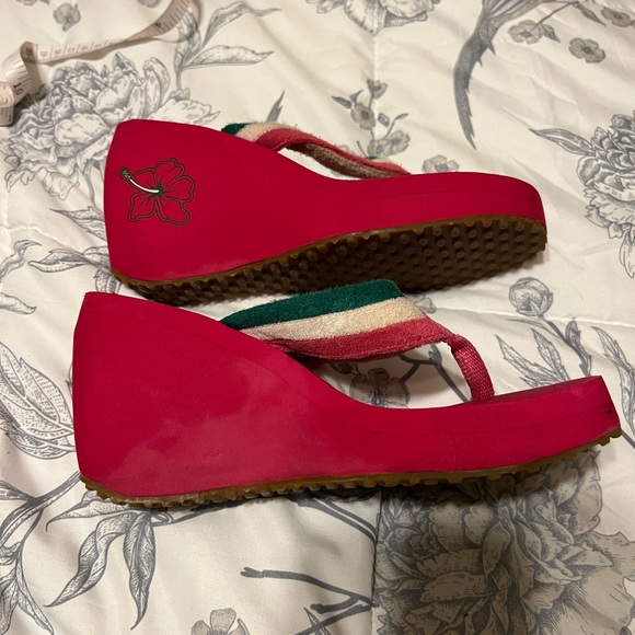 Y2K Vintage Tommy Hilfiger tommy girl platform wedges - Picture 3 of 4